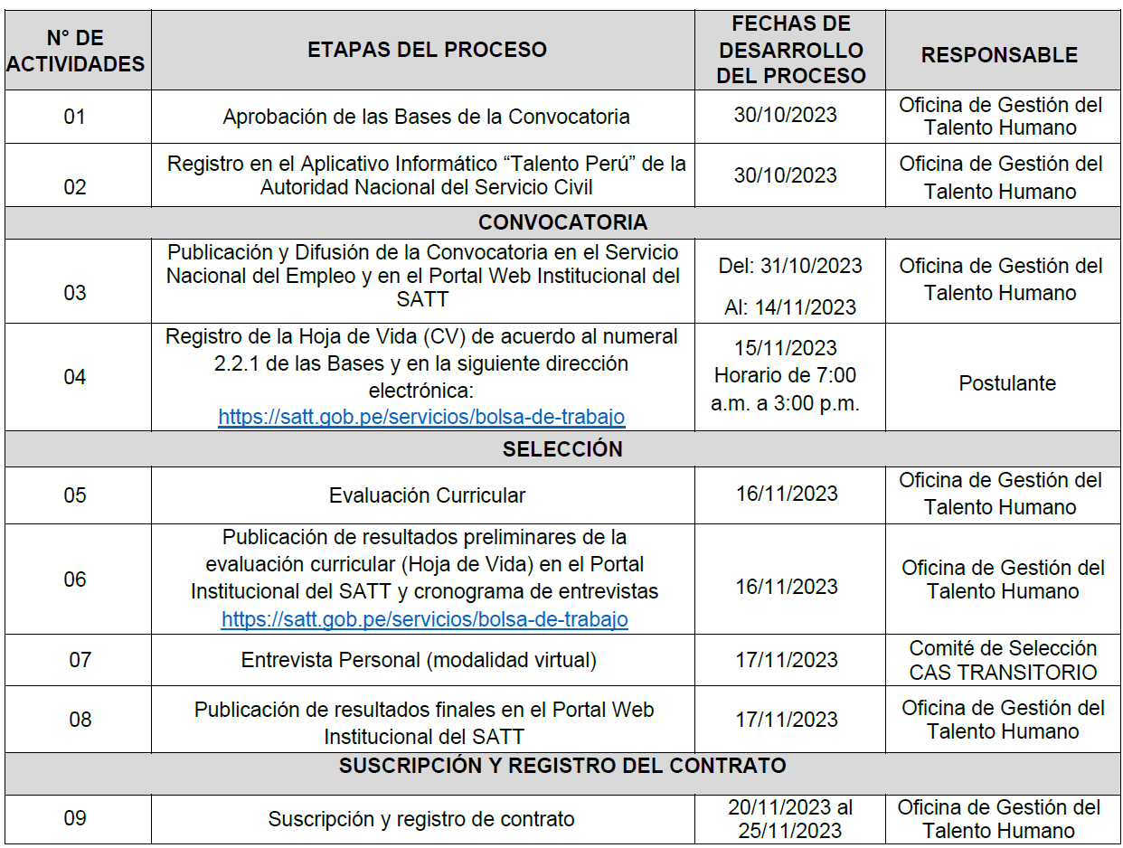 cronograma